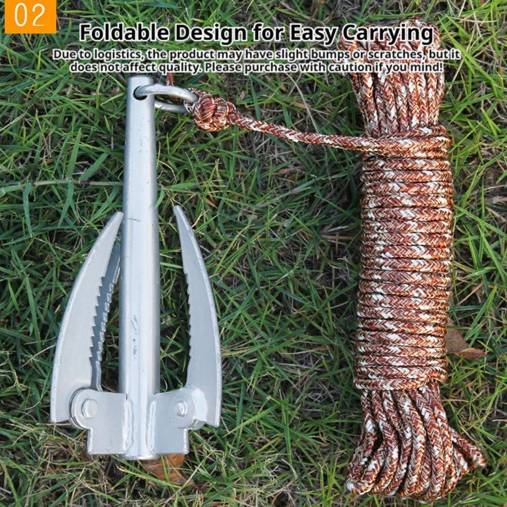 Outdoors Grappling Hook Surviv - огляд і ціна Fishing Boat Anchor