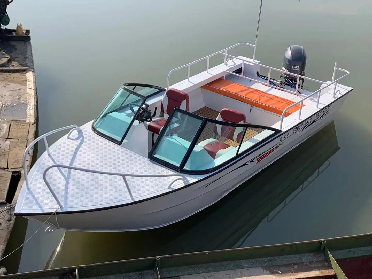 KAIP Luxury Aluminum Yacht 5.2 - огляд і ціна Fishing Boat Aluminum