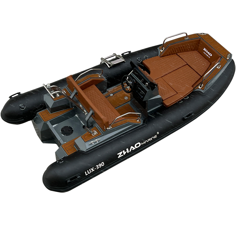 13ft LUX Rib Boat390 High Spee - огляд і ціна Fishing Boat Aluminum