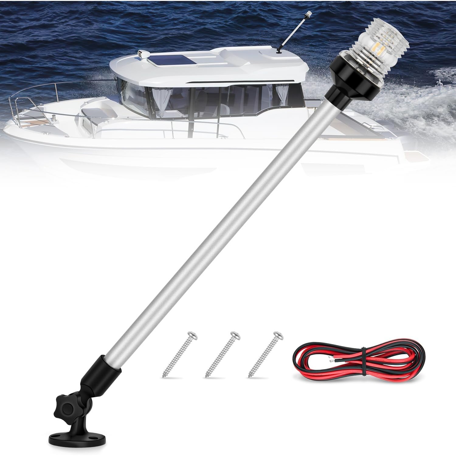 Nilight Marine Boat Stern Ligh - огляд і ціна Fishing Boat Anchor